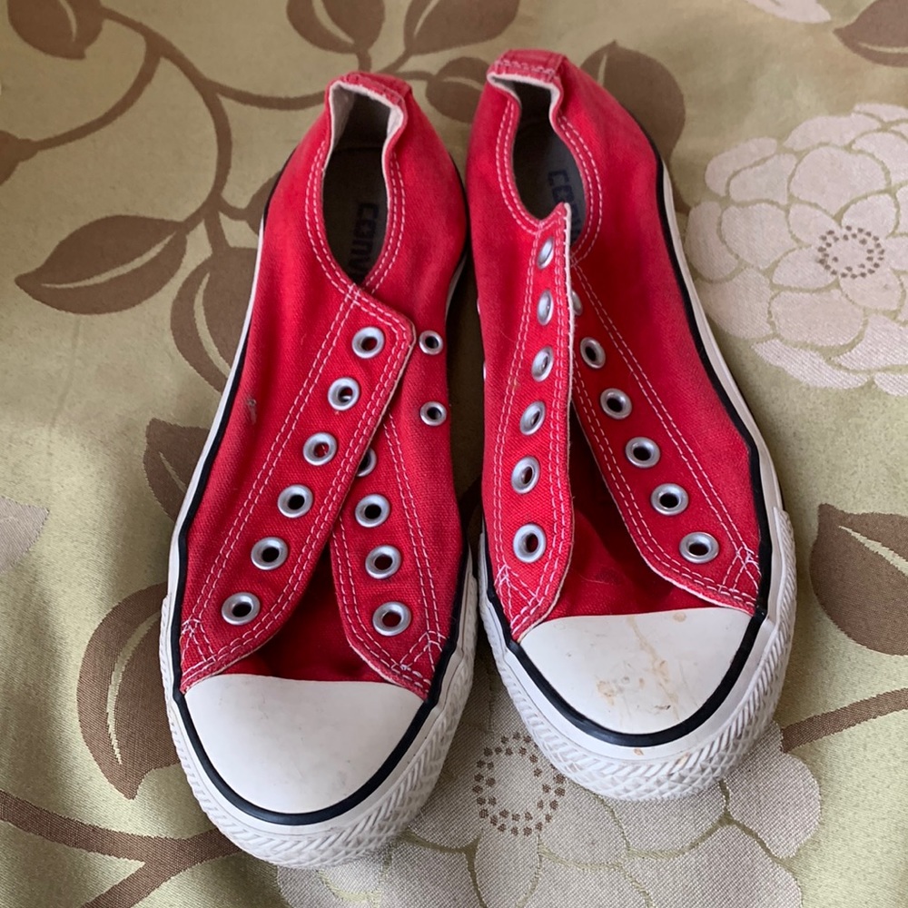 Red Chuck Taylors